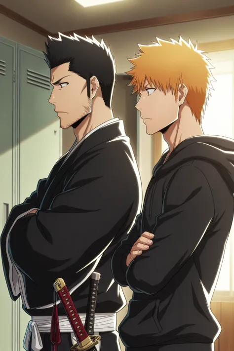 Ichigo Kurosaki & Isshin Kurosaki - Bleach - (Illustrious) [Commission]