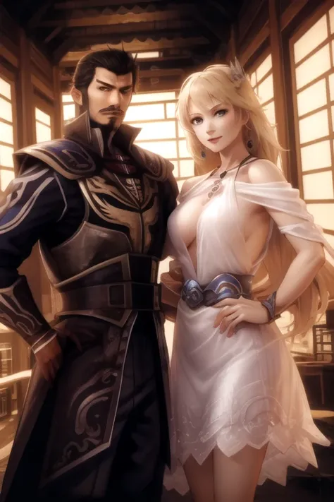 Cao Cao x Sophitia Alexandra (Warriors Orochi)