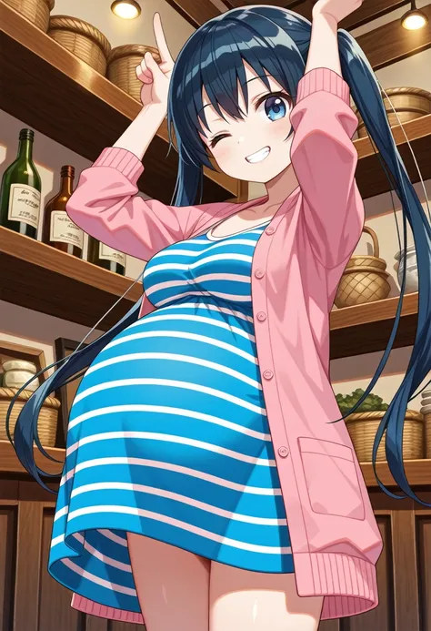 [NoobAI] Loose Pregnant Clothing