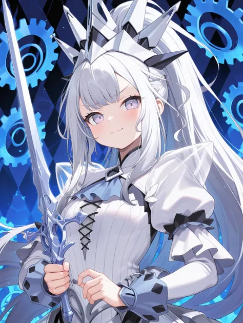 Yu-Gi-Oh! - M∀lice <Q> White Binder - (マリス＜クイーン＞ホワイト・バインダー) illu\PonyXL