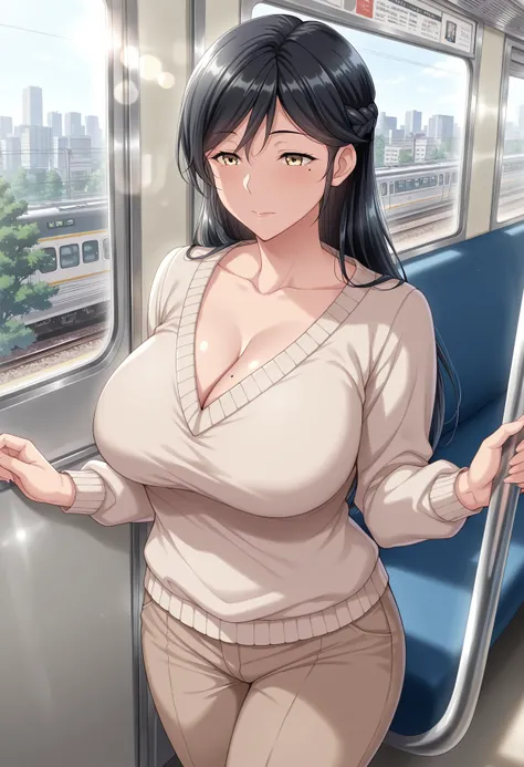 Kousaka Mizuho 高坂 瑞穂 - (2 hairstyle) Kaa-san no Otoko