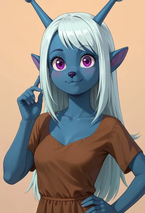 Emoji Alien Girl - Samurai Jack