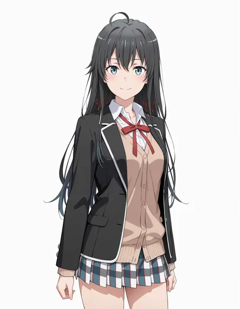 Yukino Yukinoshita (雪ノ下 雪乃)school uniform やはり俺の青春ラブコメはまちがっている。 (My Teen Romantic Comedy SNAFU)