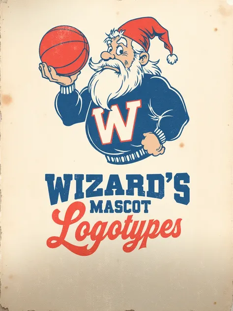 Wizard's Vintage Mascot Logotypes