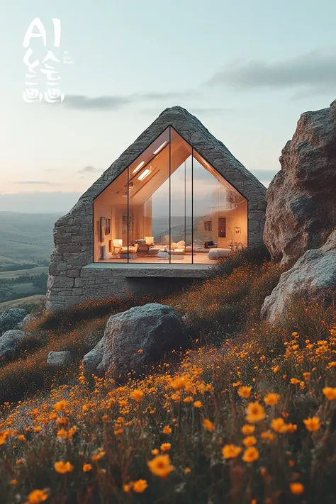 Stylized-Glass House