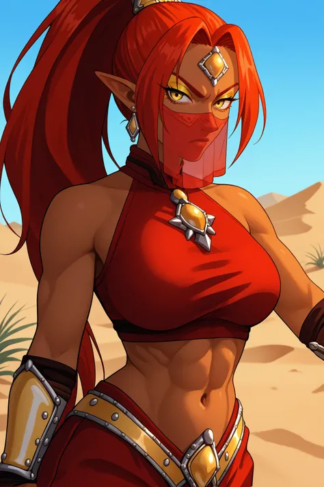 Gerudo Thief (The Legend of Zelda: Ocarina of Time) SDXL LoRA [Pony Diffusion]