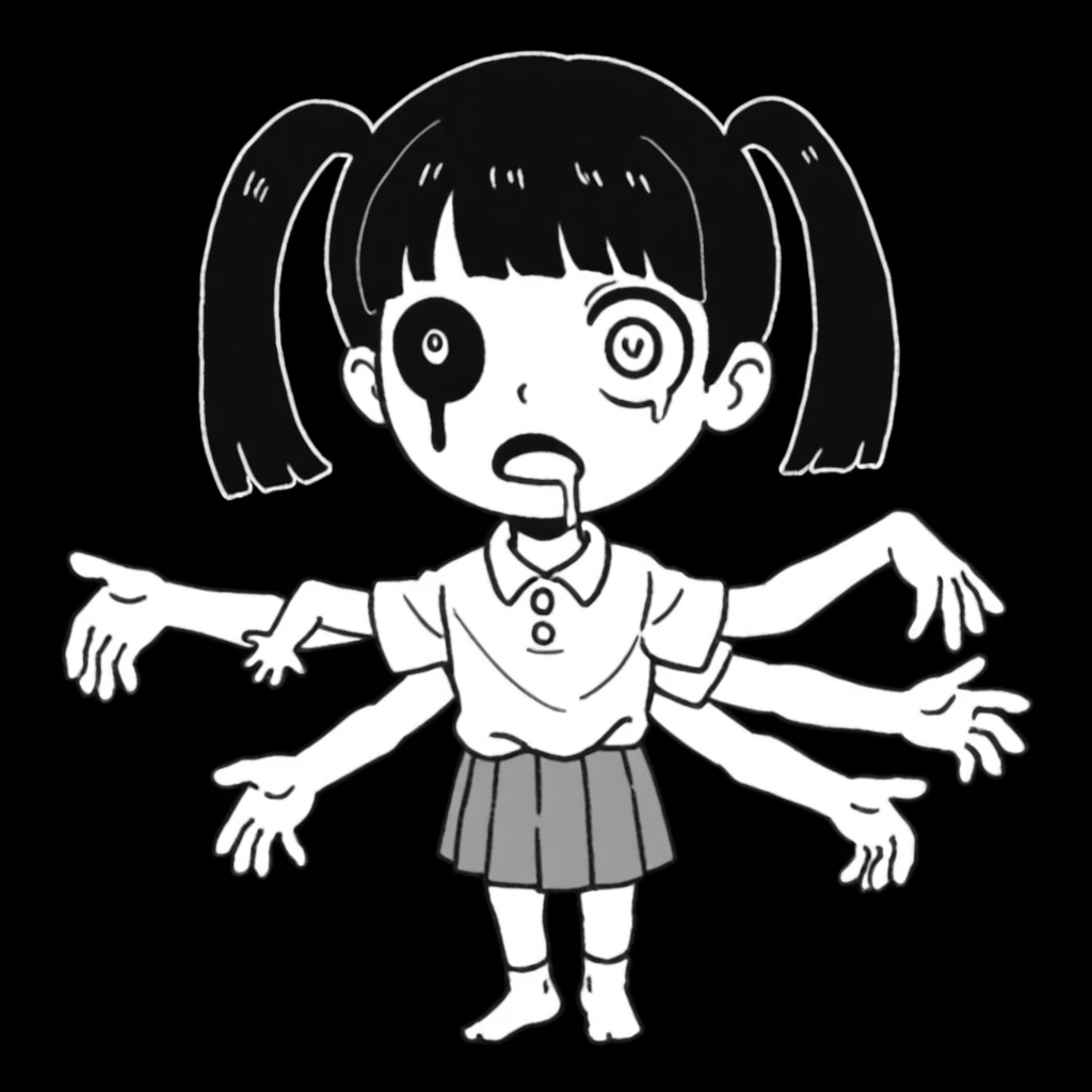 Monoko (Yume Nikki) | モノ子 / ものこ (ゆめにっき) | Pony & Illustrious