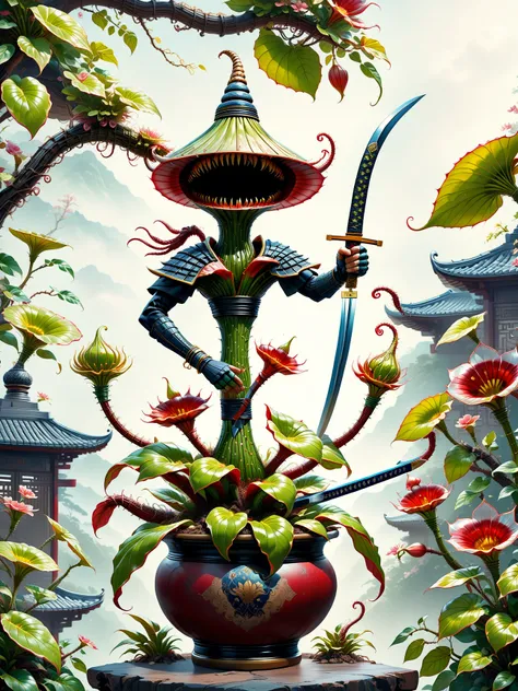 DP Samurai Carnivorous plant FLUX