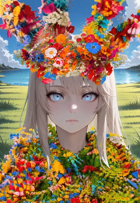 Midsommar May Queen Flower Dress