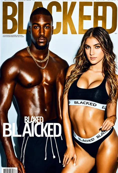 Sarah Petersons Blacked clothing magazine cover FT15