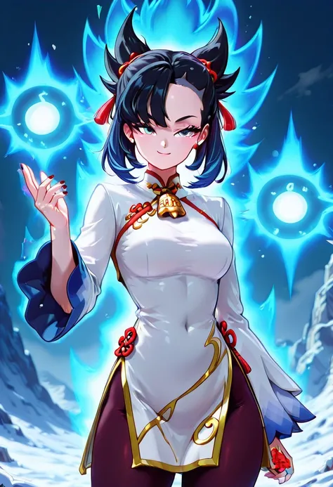 Marnyu: Spikemuth Adeptus (Marnie x Ganyu) (Pokemon x Genshin) [ZIT & IL]