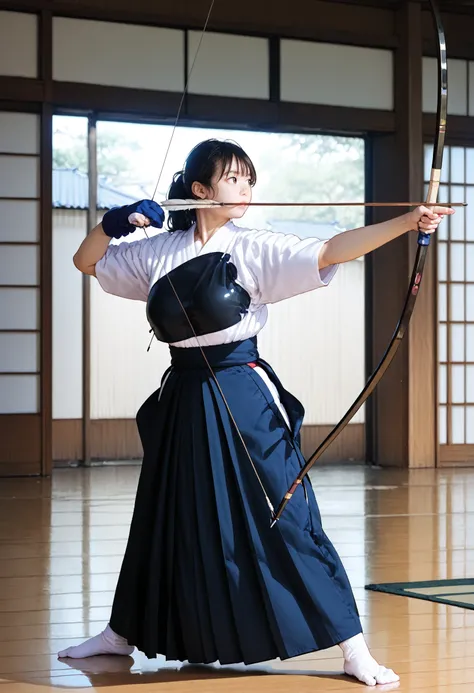 Kyudo aiming / 弓道-会 (Pony/SDXL/SD1.5/Flux/IL/NAI)