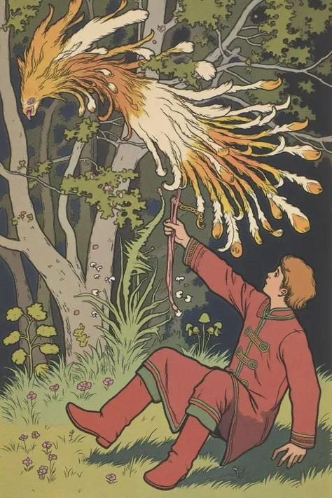 From Russia with Love: Vintage Fairly Tale Illustration Style (Ivan Bilibin)