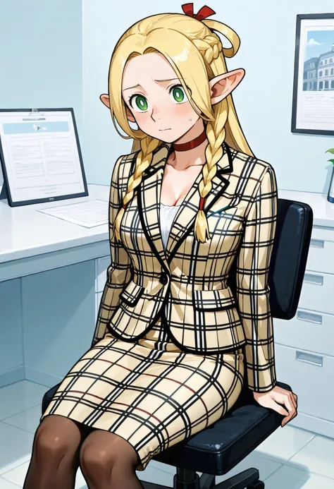 Plaid Suit & Skirt