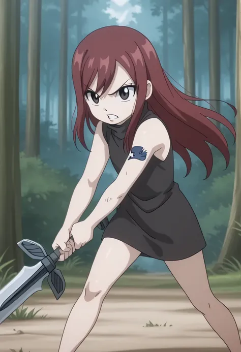 Fairy Tail - Young Erza Scarlet (Sun Village Arc)