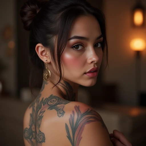 Neck-tattoo