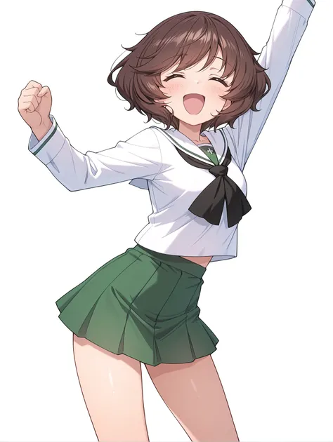 【Illustrious】秋山 優花里 ガールズ&パンツァー (akiyamma yukari) (Girls und Panzer)