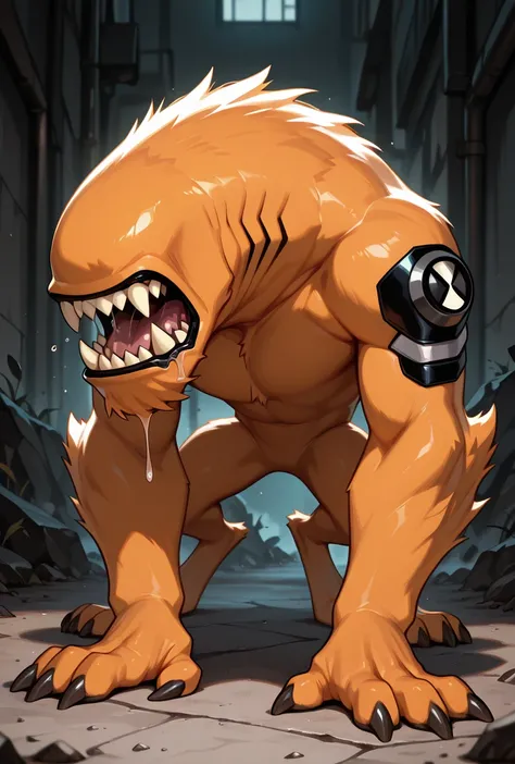 Wildmutt -- Ben 10 illust
