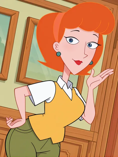 Linda Flynn-Fletcher - Phineas and Ferb - | Illustrious XL | - by YeiyeiArt