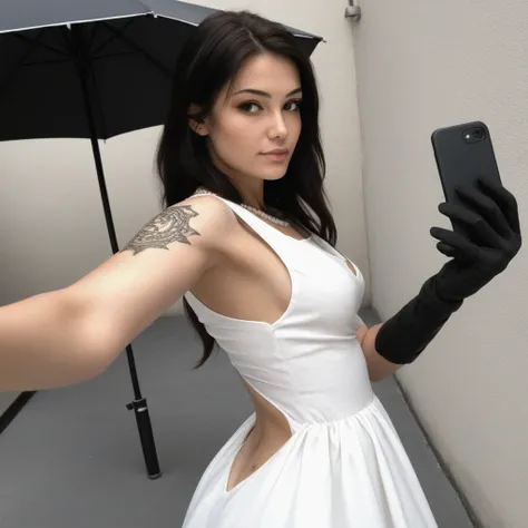 Goth / emo babe