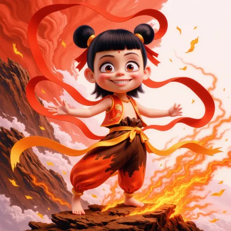 Cartoon IP Image | Cute Little Demon Nezha