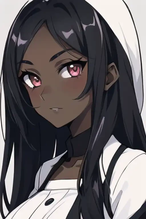 dark skin anime girls