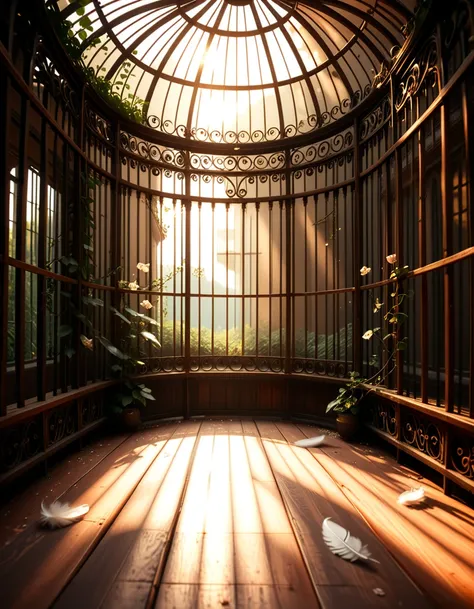 massive birdcage