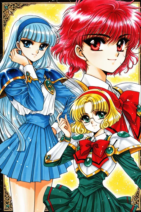 [illustrious XL] CLAMP 《Magic knight Rayearth》/《魔法骑士》 - Artist Style