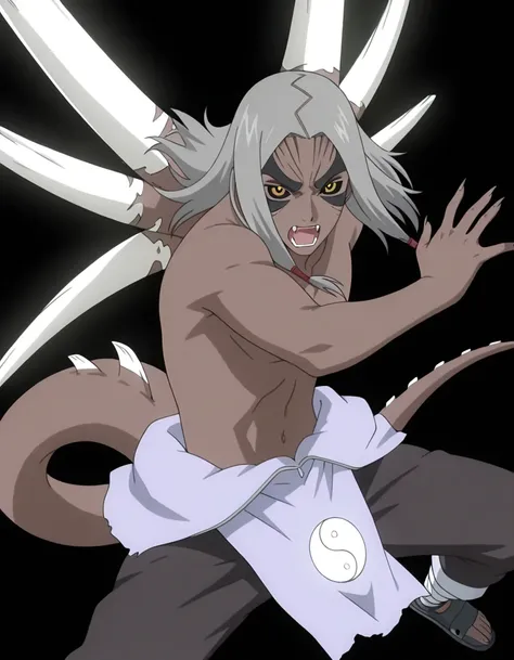 Kimimaro (Second Stage of the Cursed Seal) | Naruto | IllustriousXL