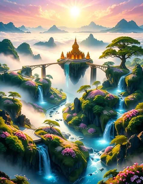 heavenly landscape