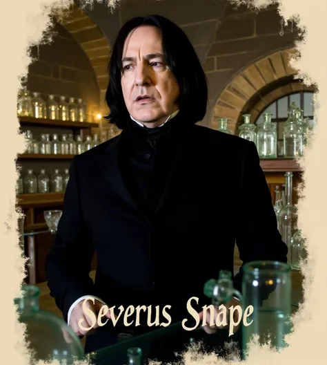 Severus Snape/Alan Rickman (Actor)