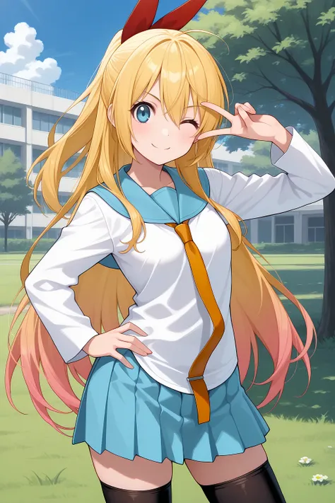 Chitoge Kirisaki 桐崎 千棘 | Nisekoi: False Love | 3 Outfits [IllustriousXL]