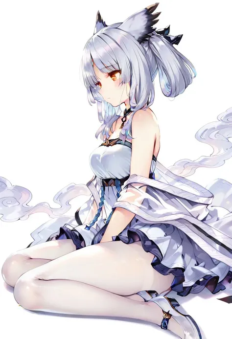 [Arknights] Ptilopsis-Among the Clouds outfit