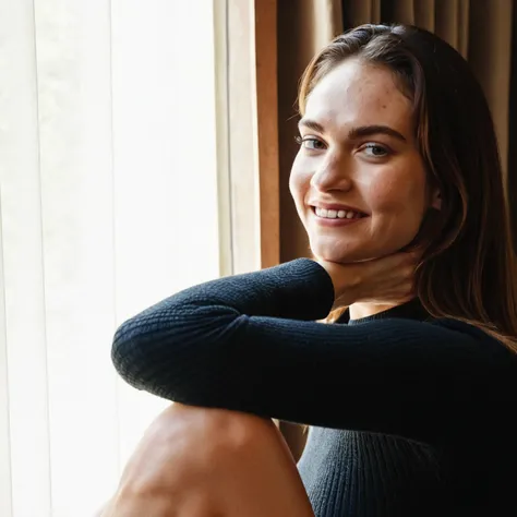 Lily James - SDXL