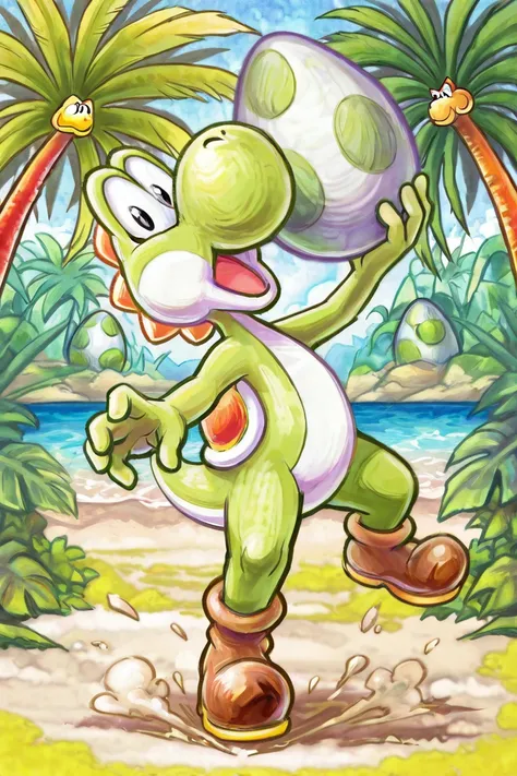 Yoshi's New Island - Game Style