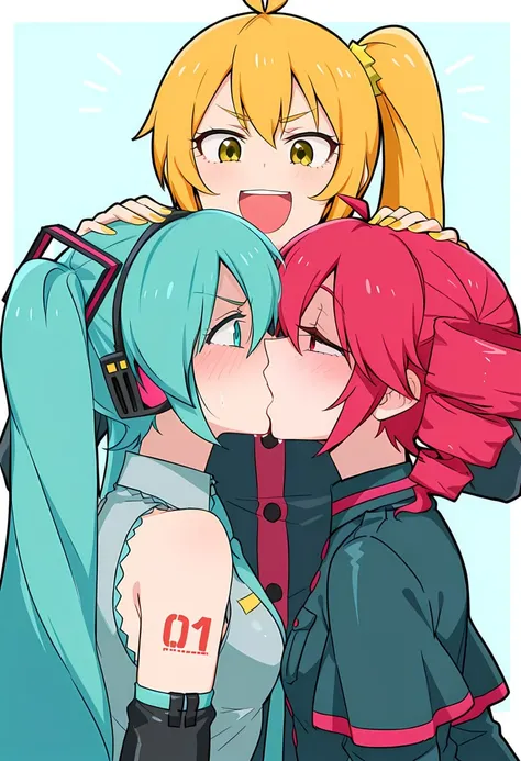 Forcing kiss - Now kiss meme