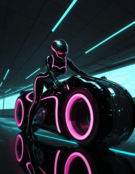 TRON Motorbike [PONY, Flux & Illustrious]