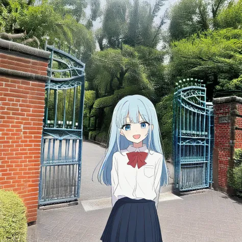 School Gate (学校の校門) ｜IL・Animagine