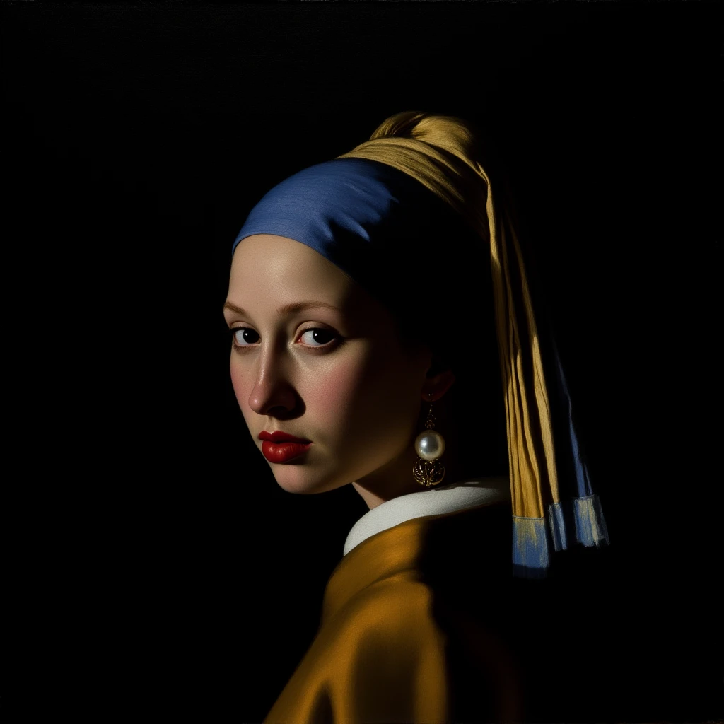 Dark Painting - Chiaroscuro Lighting F1D