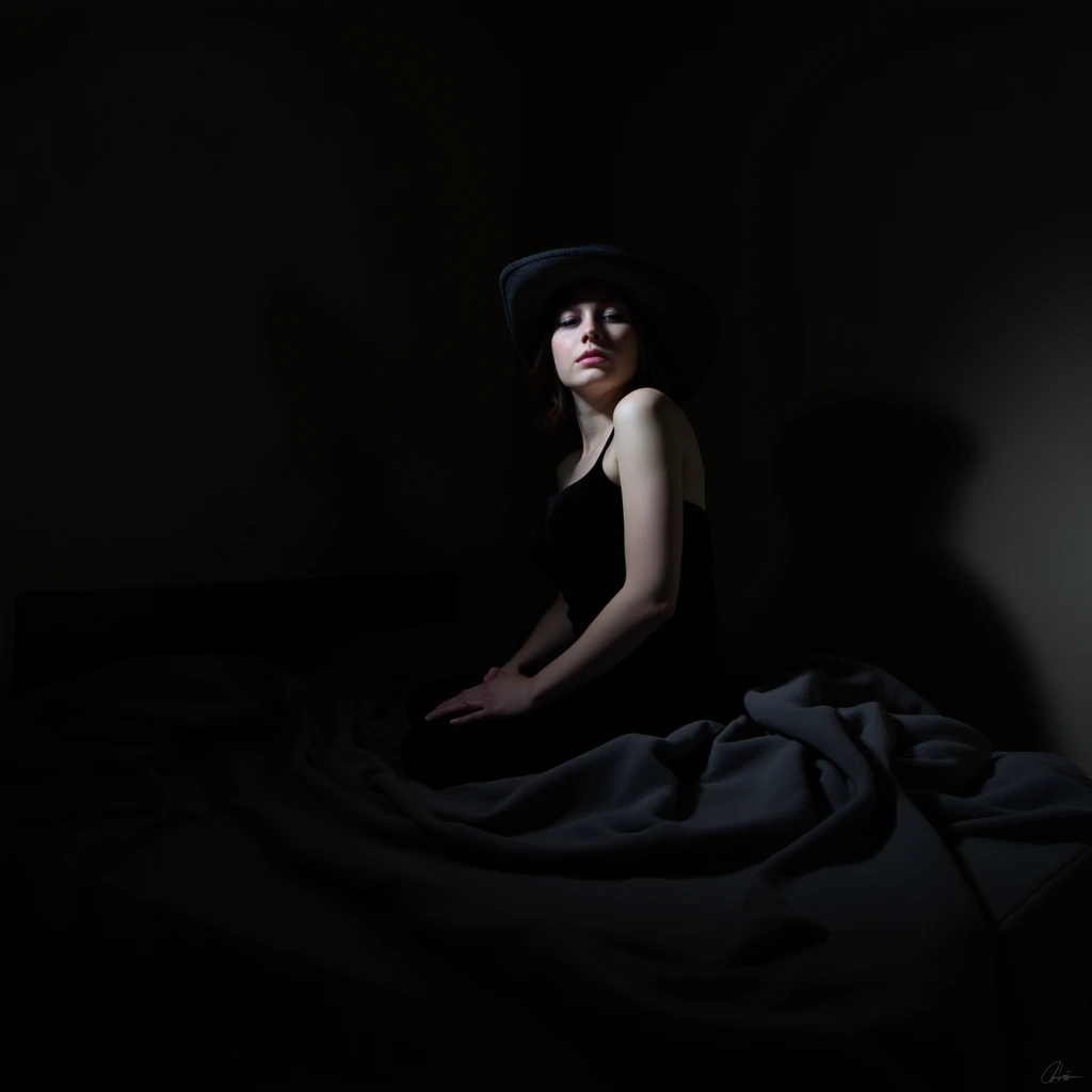 Dark Painting - Chiaroscuro Lighting F1D