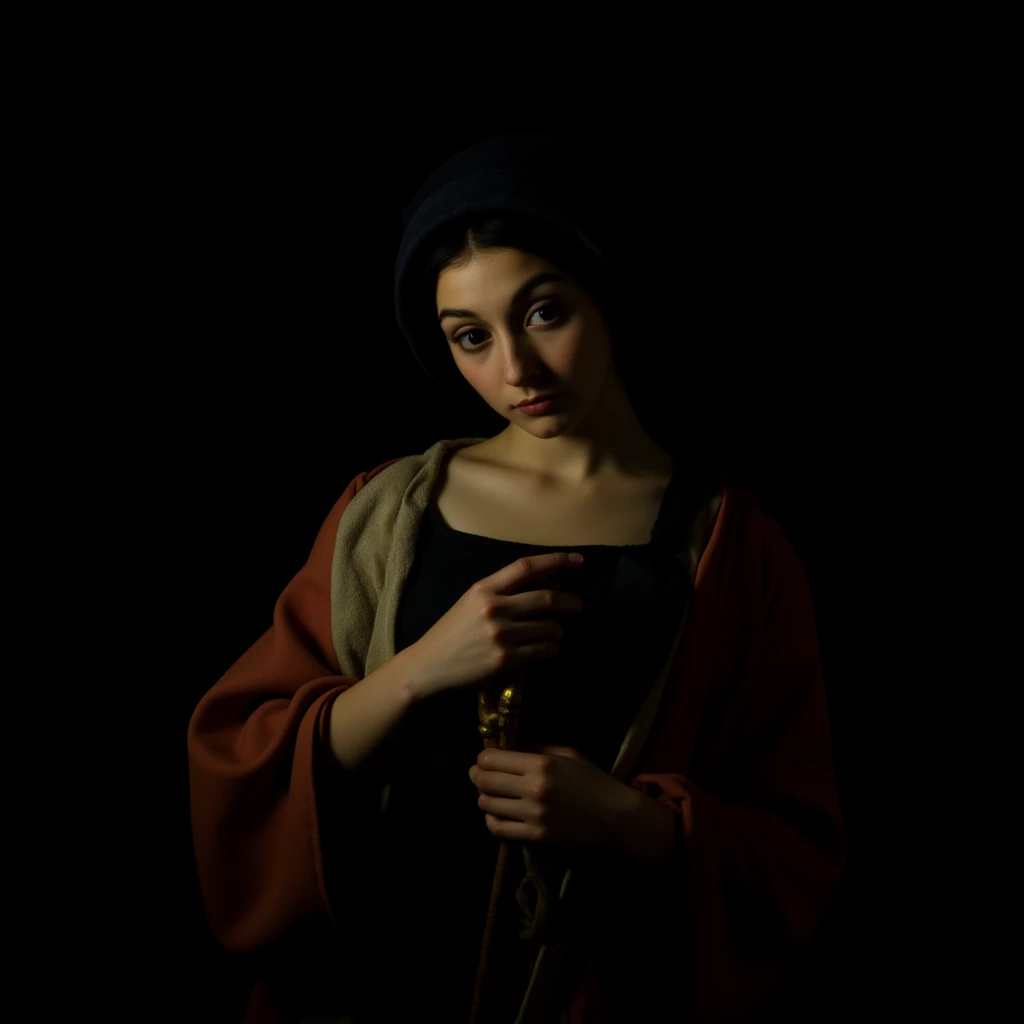 Dark Painting - Chiaroscuro Lighting F1D