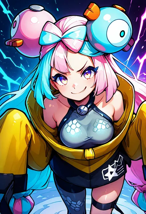 Iono: The Supercharged Streamer |  ナンジャモ (Pokemon)  [Illustrious & NoobAI & Pony & SD1.5]
