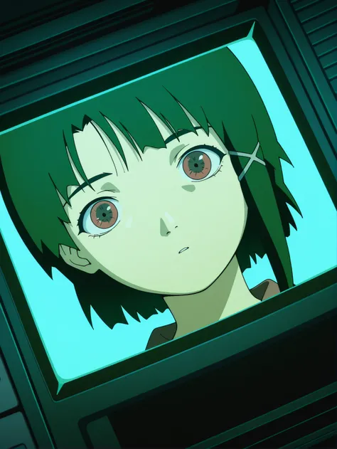 Lain Iwakura - 玲音 (Serial Experiments Lain - シリアルエクスペリメンツレイン)[Pony+IL]