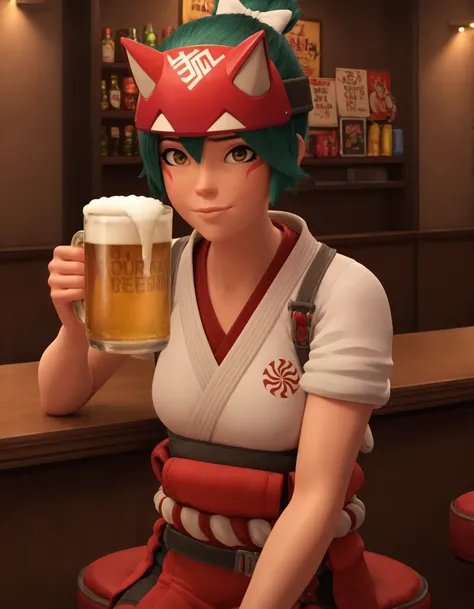 OVERWATCH - kiriko - CG like.