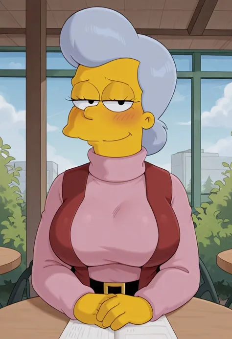[Pony/Illu] Mona Simpson (The Simpsons)