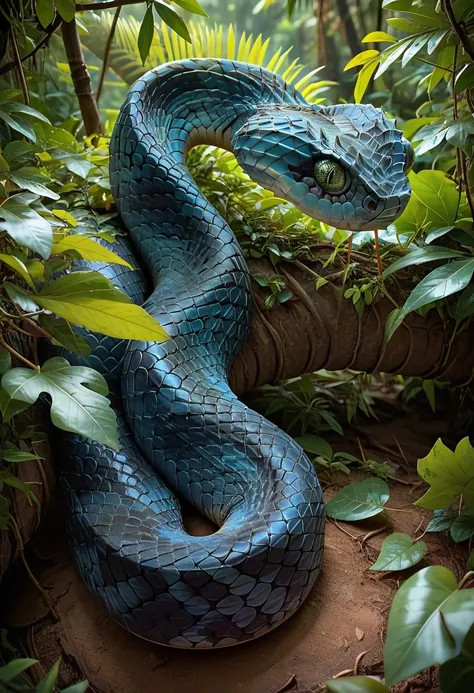 Spiny Bush Viper (Atheris hispida)
