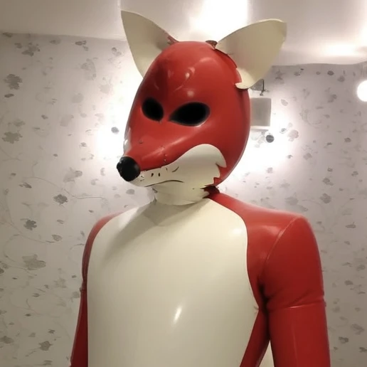 Rubber Fox Suit