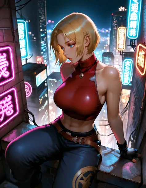 Blue Mary: King of Fighters l Anima illustrious PonyXL