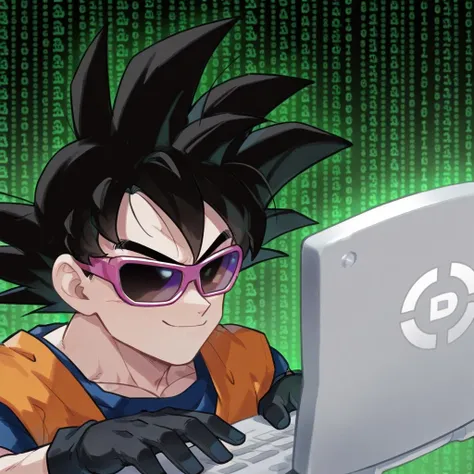 Black Hackerman I Meme Pose Concept I IllustriousXL and NoobAI