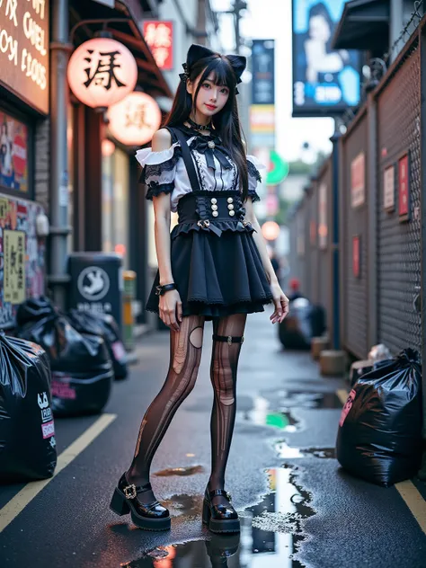 [Flux.1 D] [Realistic] Jirai Kei fashion | 地雷系服装